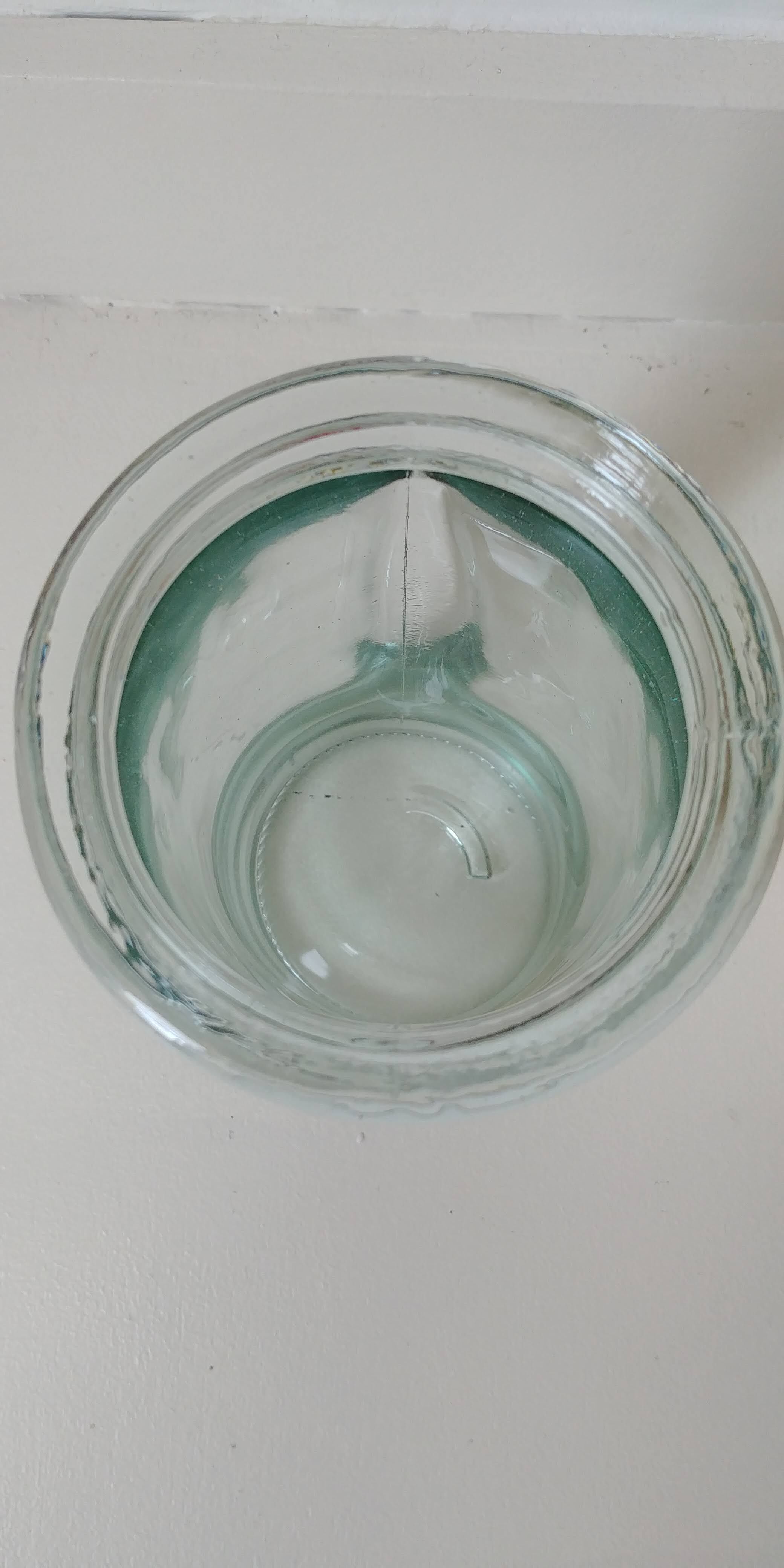 Botanical pattern jar