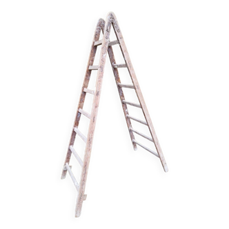 2-sided wooden painter's ladder