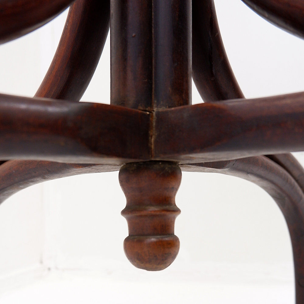 Grand portemanteau "Perroquet" en bois courbé style Thonet – Début du 20ème siècle