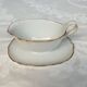 Saucière porcelaine blanche début XXème