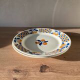Lot of Badonvillier plates Beauvais model
