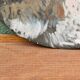 Impressionist portrait on sheet metal, elegant