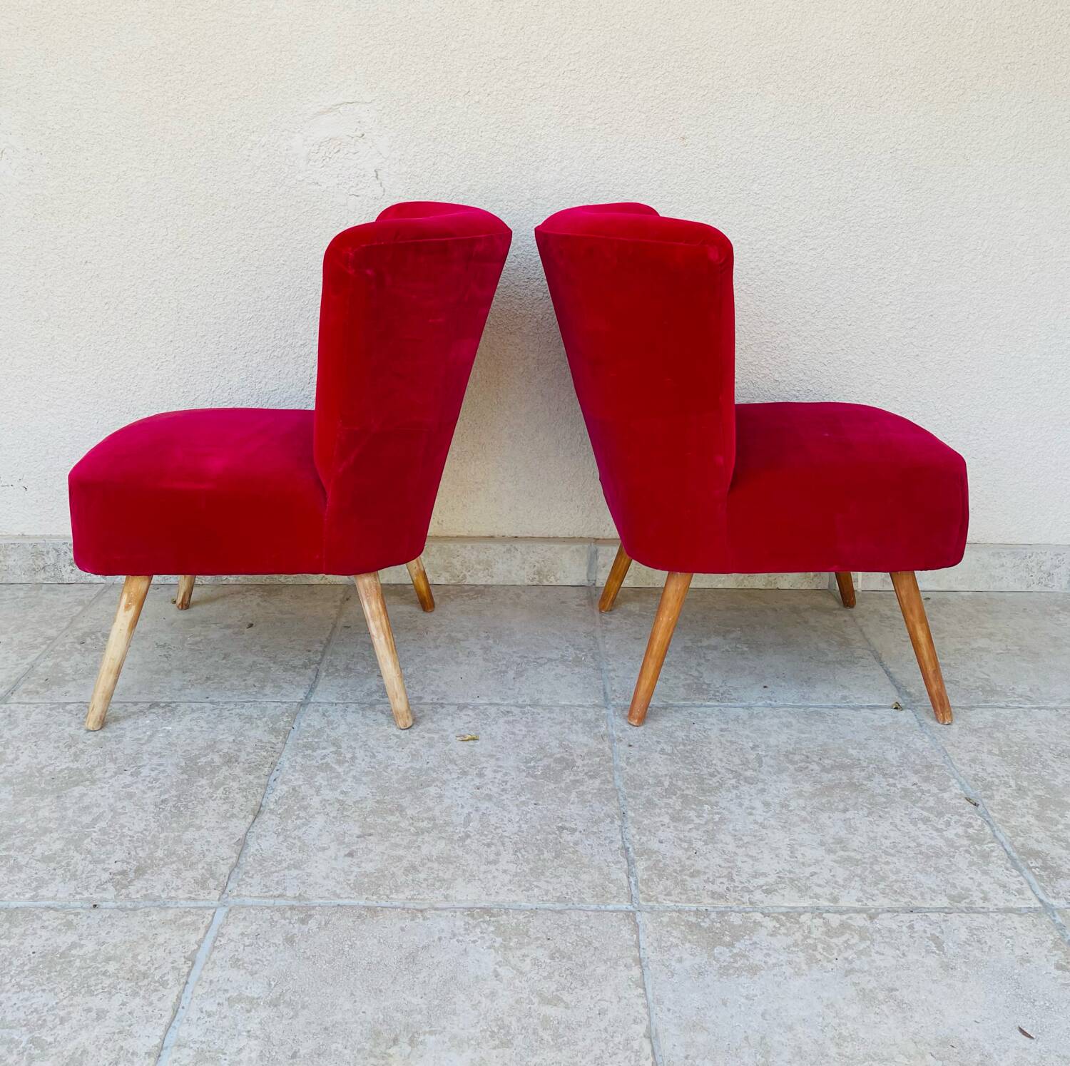 2 vintage armchairs from the 1960s