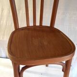 Chaise bistrot en bois courbé - mid. XXème