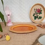 Ravier - small dish Longchamp France mustard - vintage