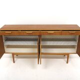 Enfilade scandinave en teck et chêne "Reno", Bertil Fridhagen, Bodafors