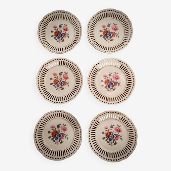 Set of six Arzberg Bavaria dessert plates