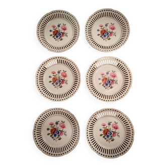 Set of six Arzberg Bavaria dessert plates