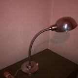Industrial chrome lamp