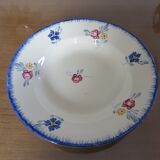 10 plates Mary Lou Digoin Sarreguemines