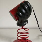 Hand lamp in lacquered and plastic metal, 1980