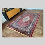 Vintage silk carpet 195x302cm