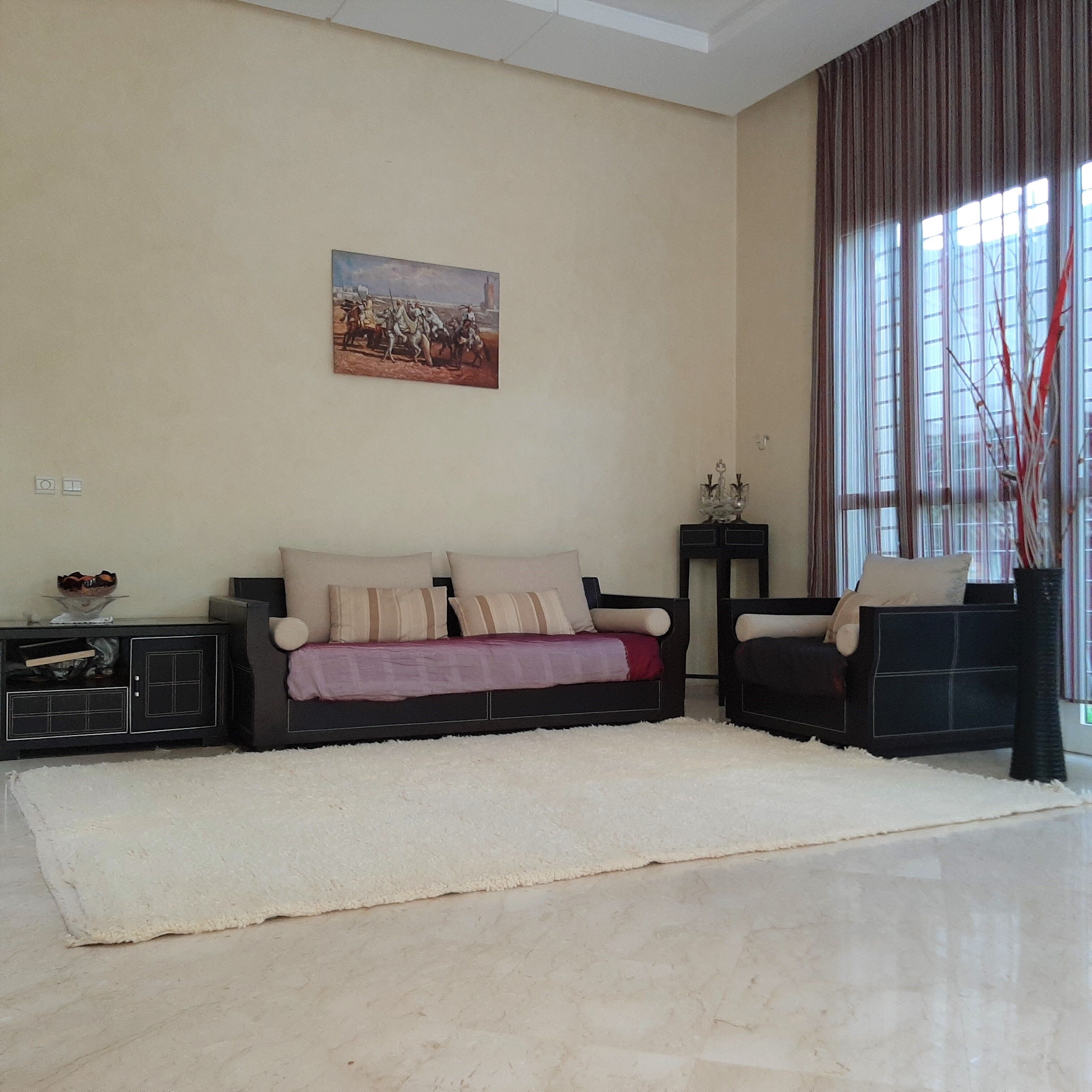 Uni Berber carpet 200x300 cm