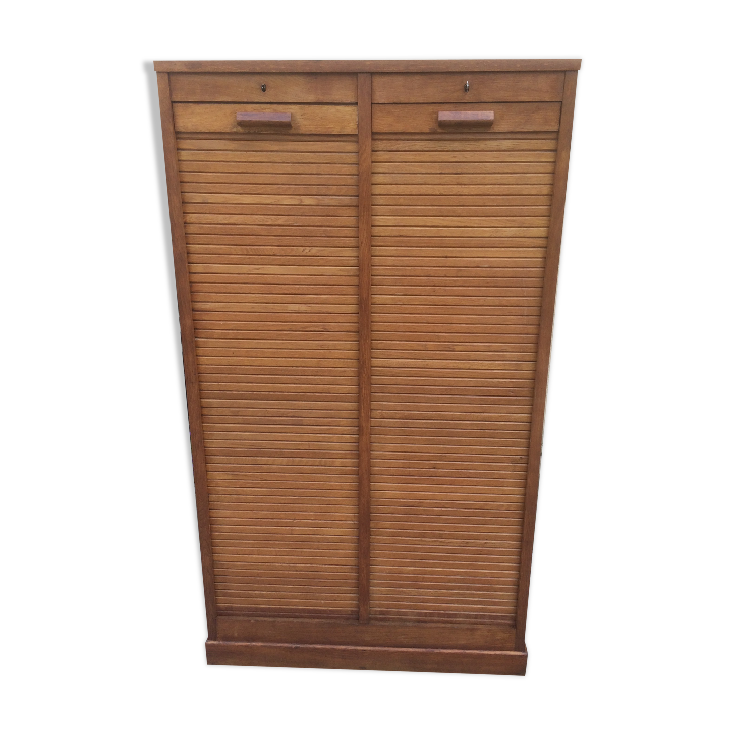 Double curtain binder