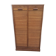 Double curtain binder