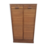 Double curtain binder