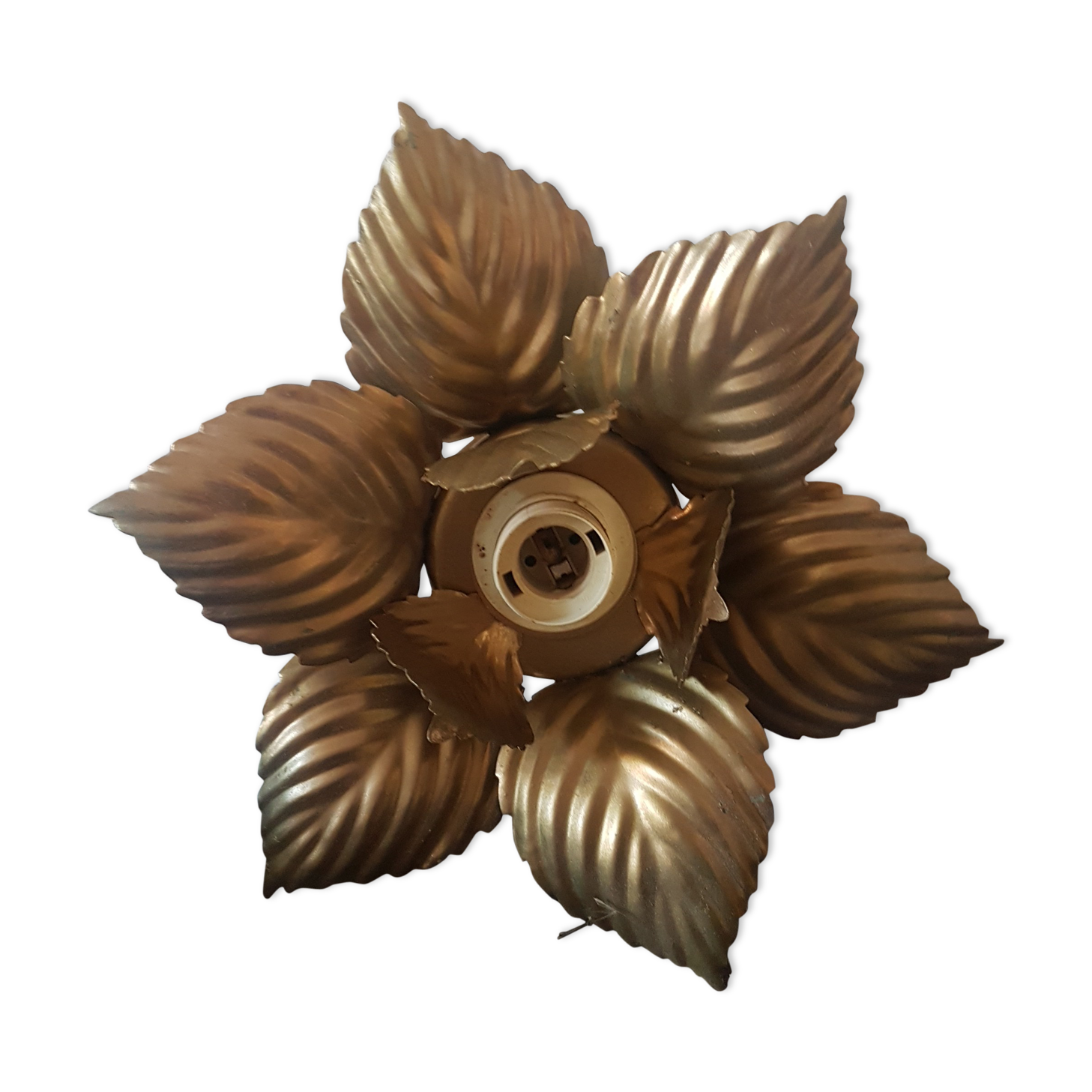 Vintage flower sconce
