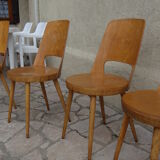 Suite of 4 chairs Baumann model «Mondor»
