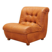 Red armchair, Italian design, 1970s, production: Italy