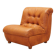 Red armchair, Italian design, 1970s, production: Italy