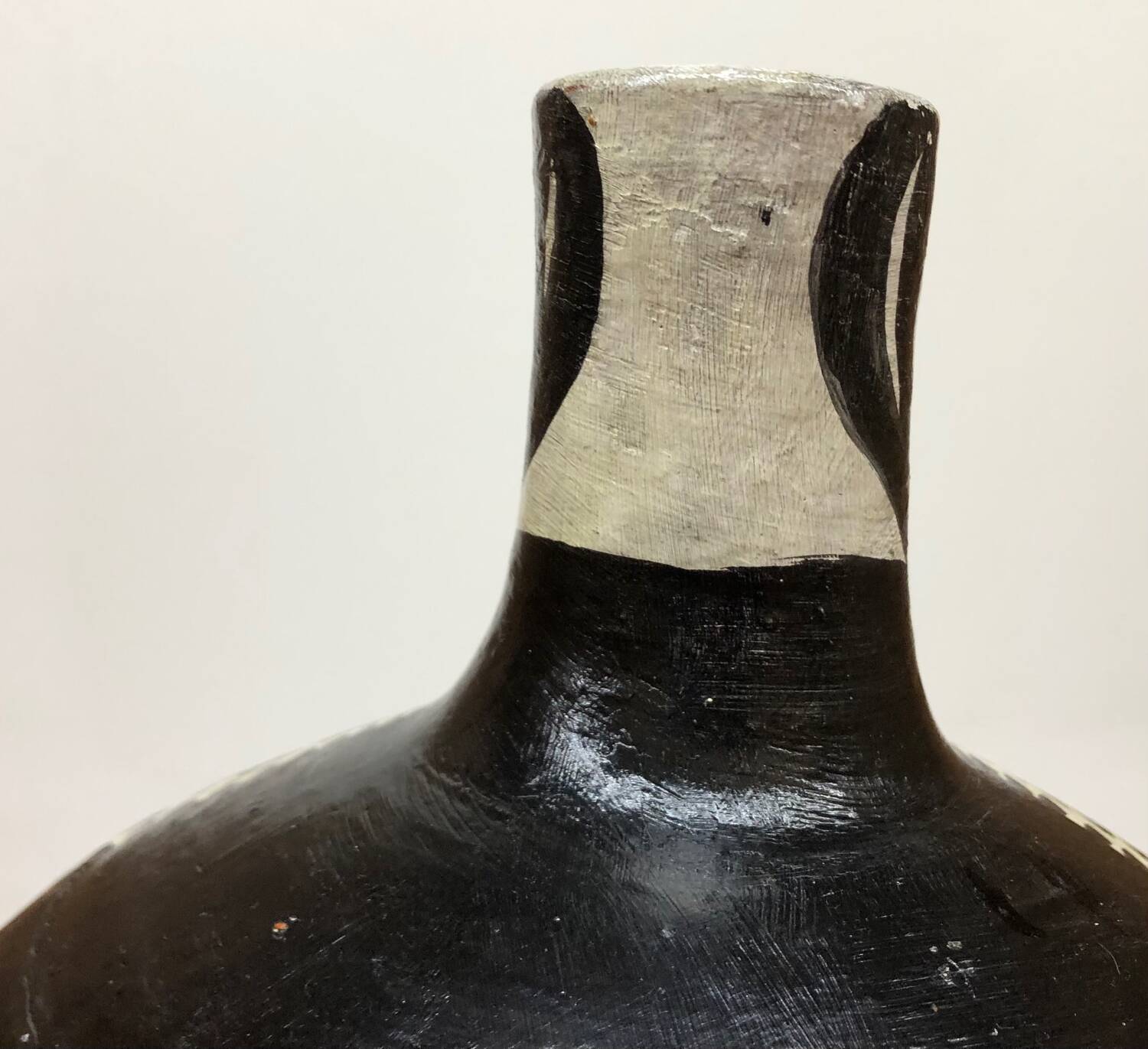 Picasso-inspired bull vase