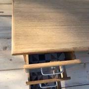 Oak administrative desk 1950