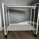 Folding Mobile Bar Cart / Serving Trolley — White, 1970s