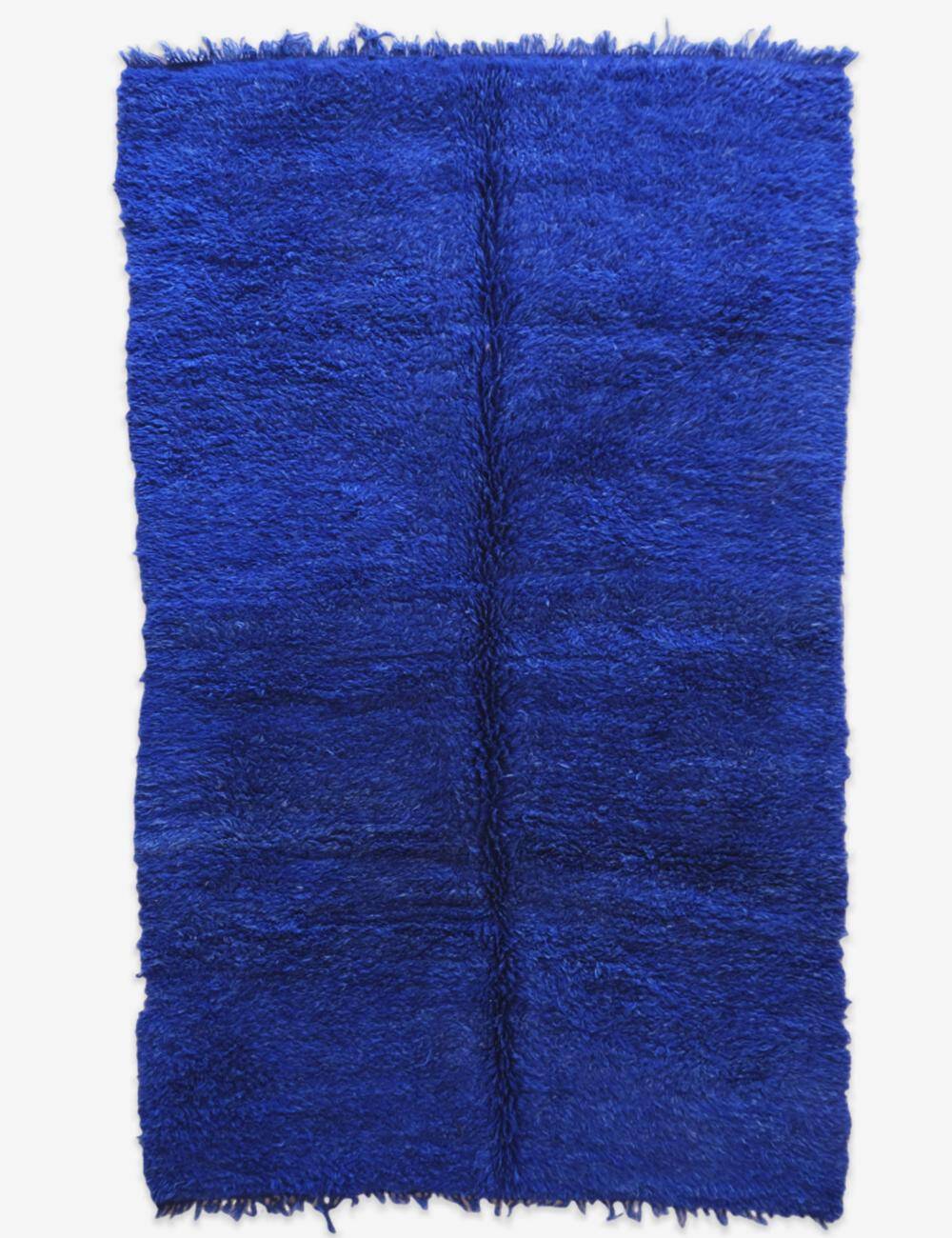 Vintage Majorelle Blue Rug - 336 x 203 cm