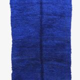Vintage Majorelle Blue Rug - 336 x 203 cm