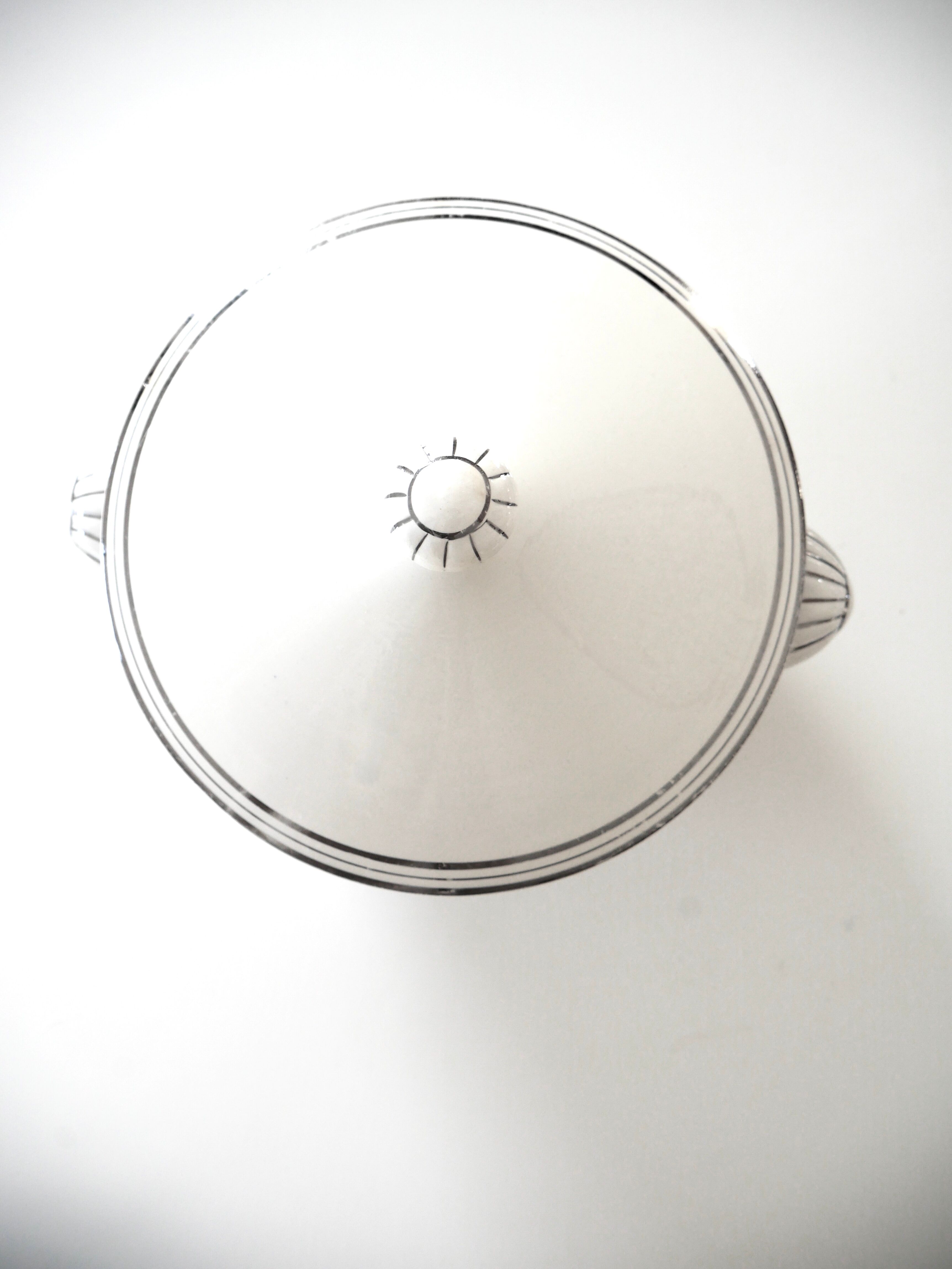 Soupière / Vegetable lined silver Digoin