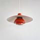 Red PH 4/3 Pendant Lamp by Poul Henningsen for Louis Poulsen, Denmark, 1960s