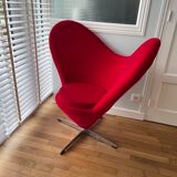 Panton Heart cone armchair