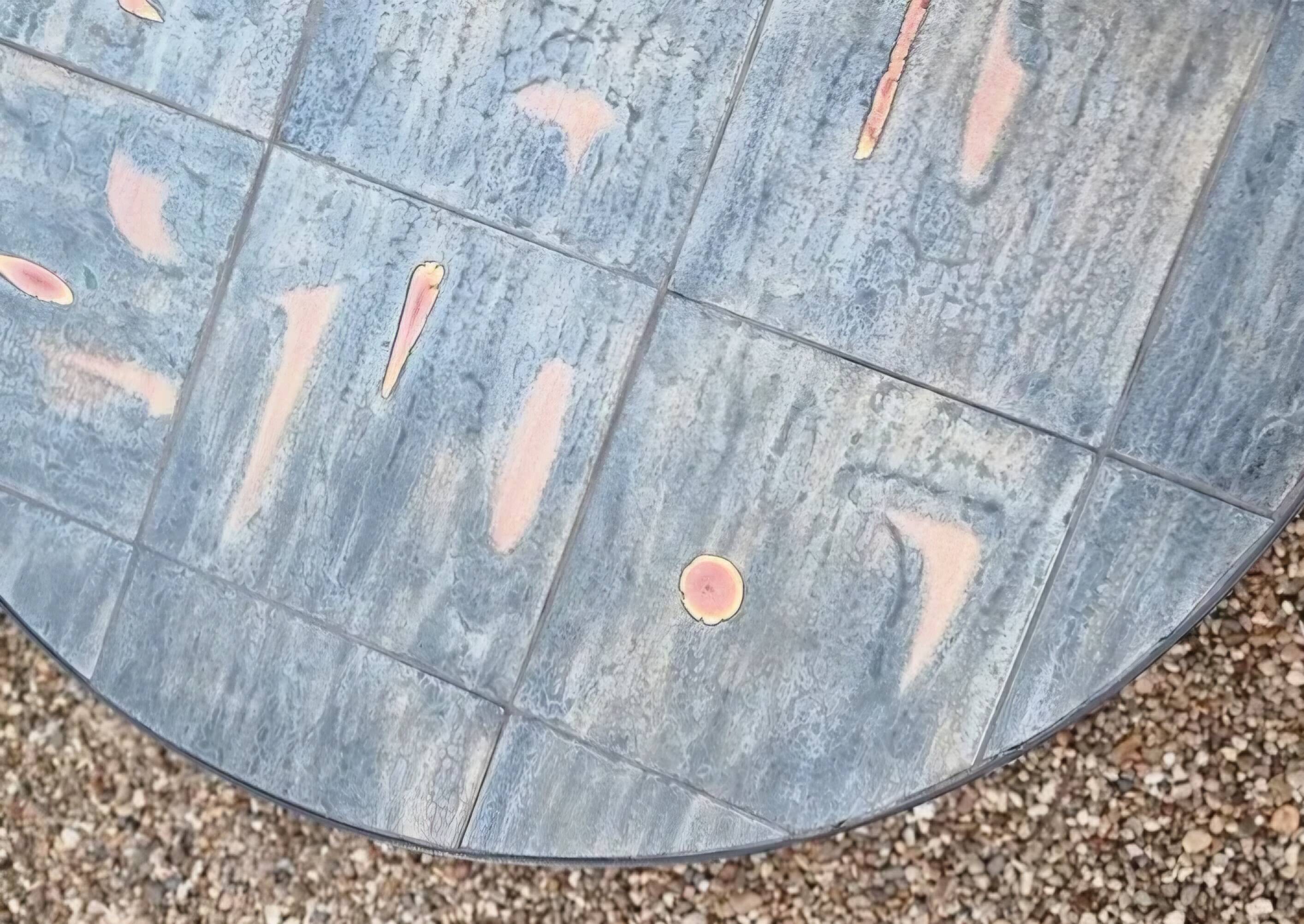 Ceramic coffee table by Jacques Lignier