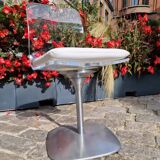 Pair of chairs, in plexiglass, 70s