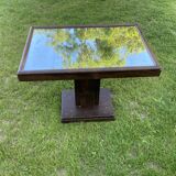 Mirror art deco side table