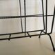 Vintage metal magazine rack