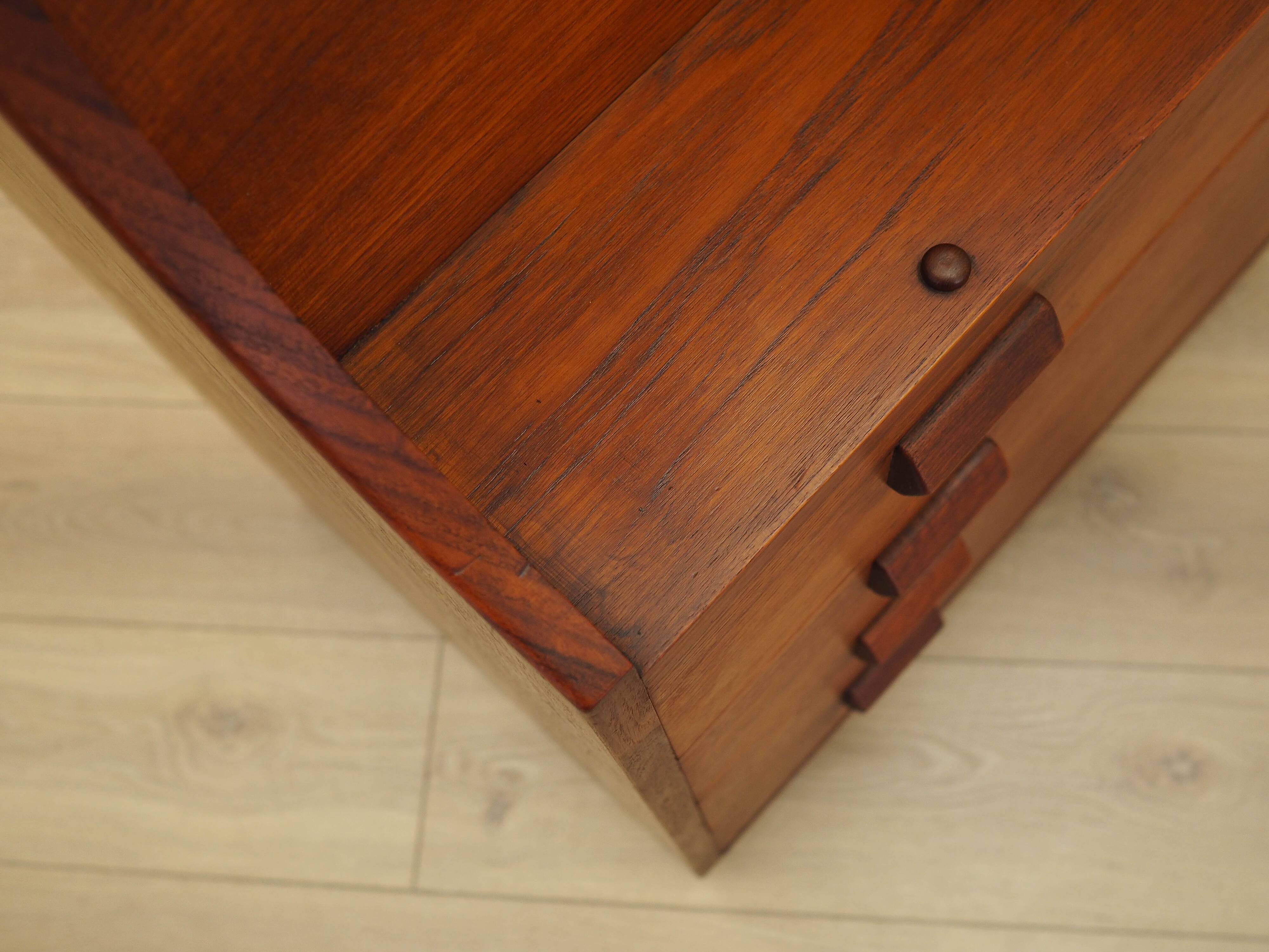 Secrétaire en teck, design danois, années 1960, designer : Børge Mogensen