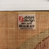 Screen printing on Danish woven jute