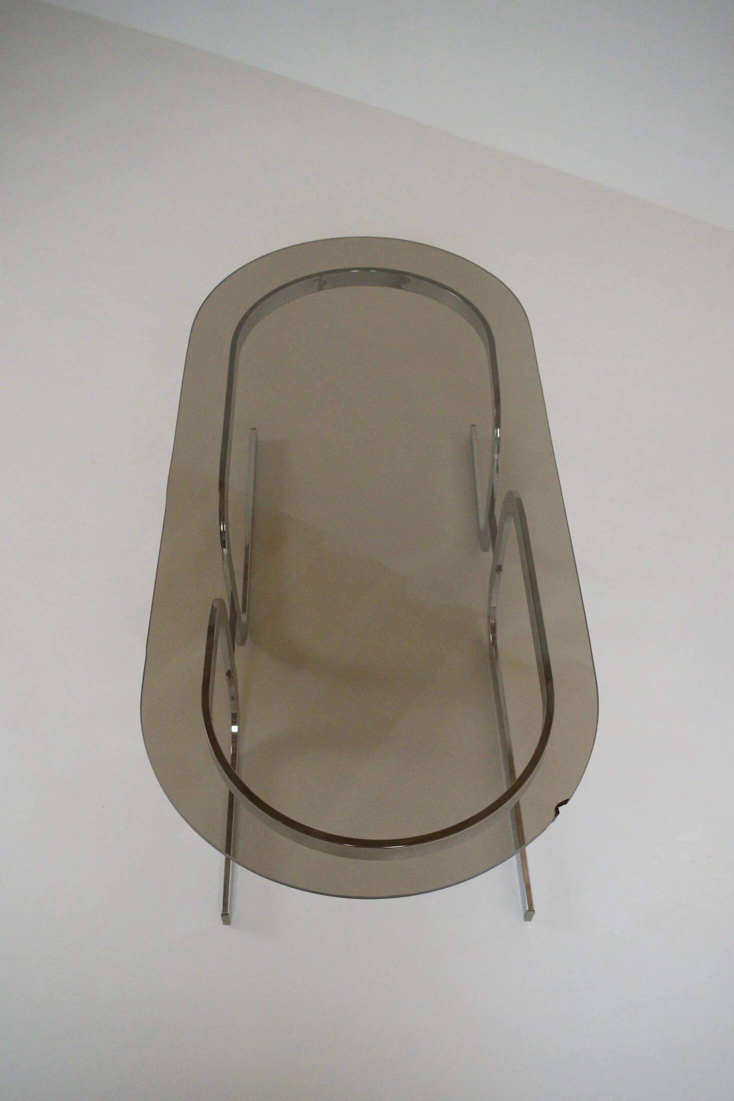 Table basse d'inspiration space age, années 1970