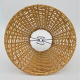 Rattan lampshade