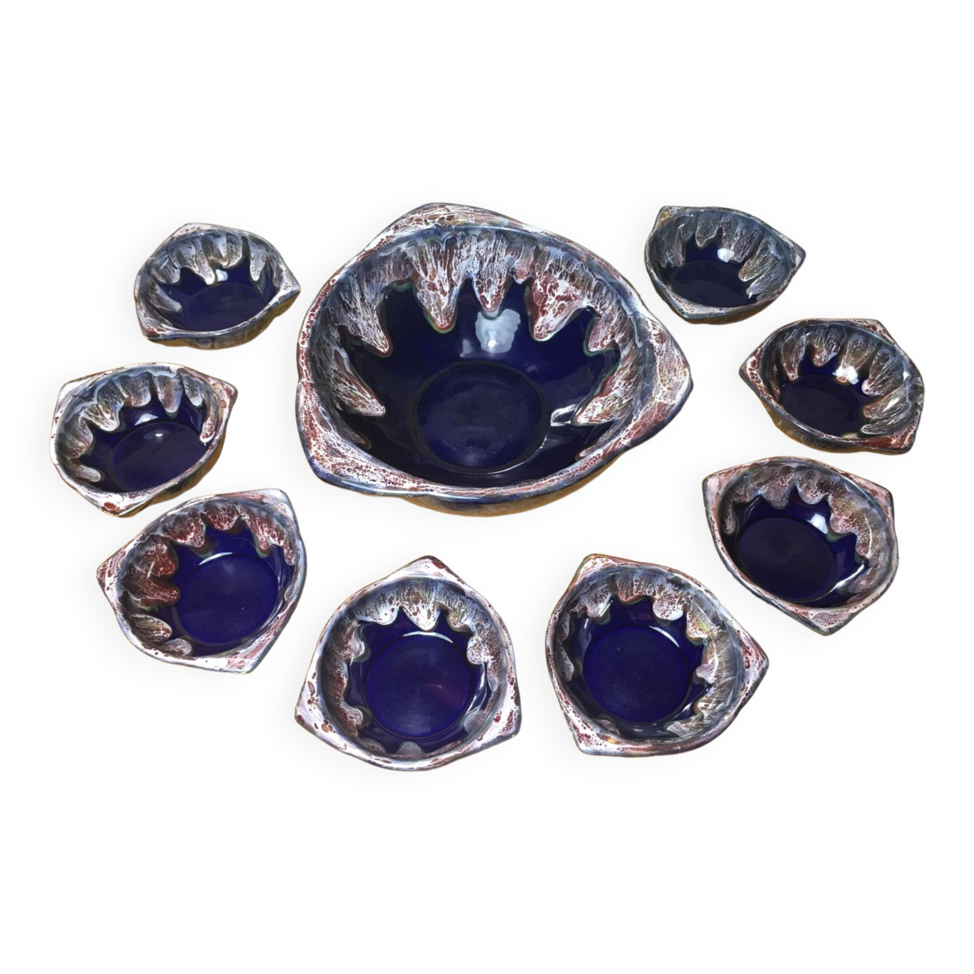 Ceramic set by Gaubier