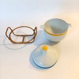 Wolf Karnagel porcelain soup bowl for Rosenthal Studio Line Germany 1970.