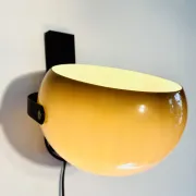Sphere Rotating Wall Lamp By Dijkstra, The Netherlands, 1970S