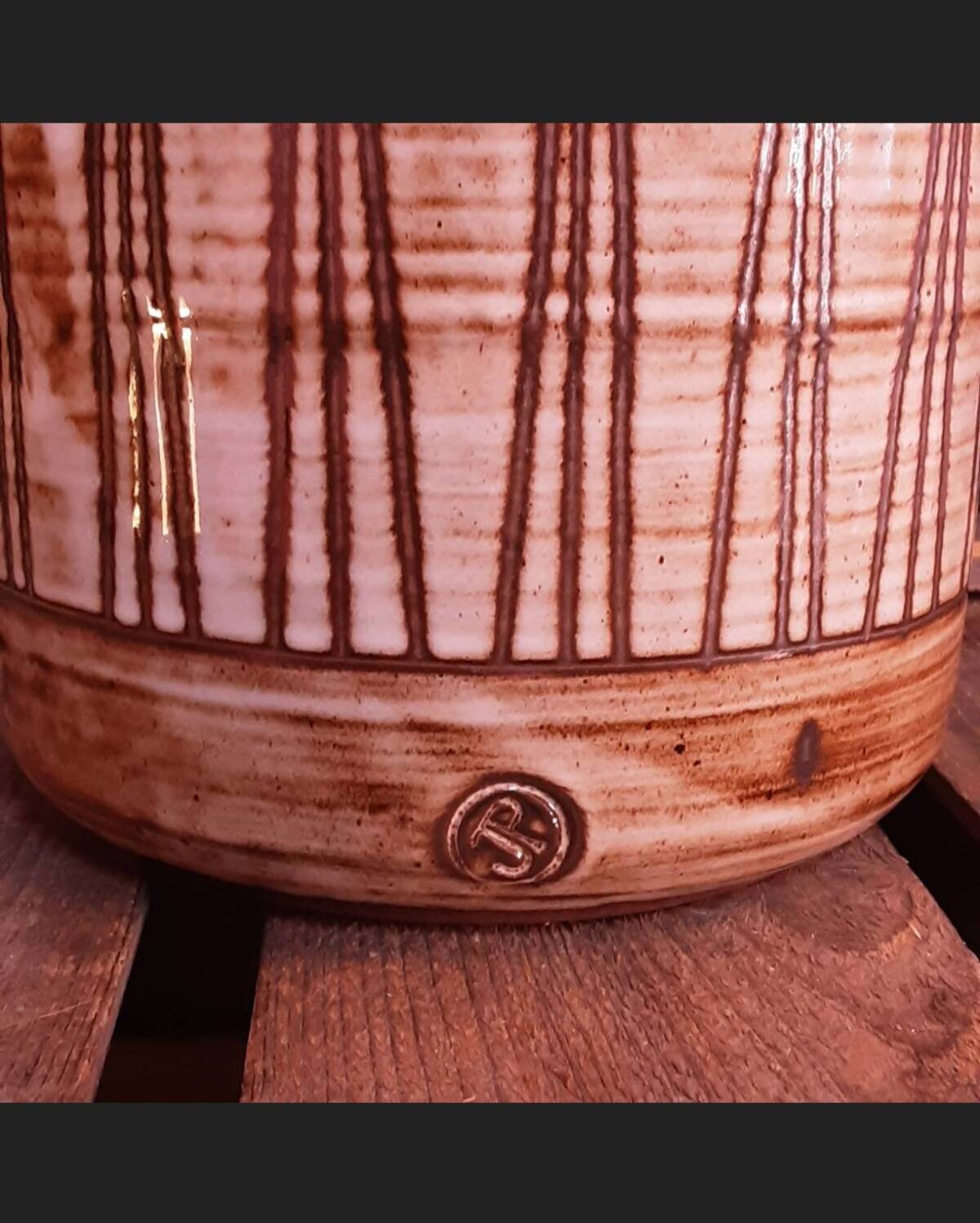 Jacques Pouchain vintage ceramic vase