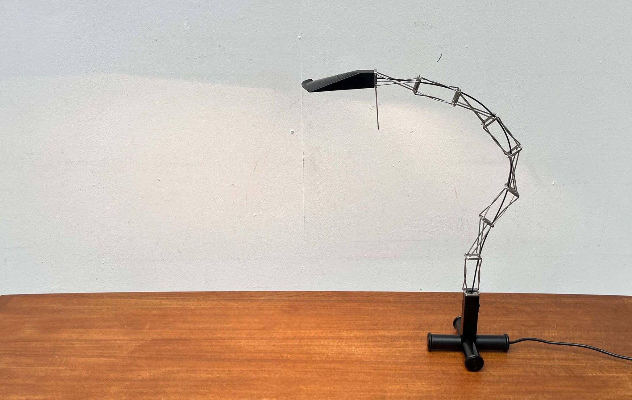 Postmodern Italian Multi X table lamp by Yaacov Kaufmann for Lumina, 1980s.