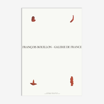 Affiche François Bouillon 1989