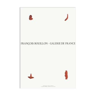 Poster François Bouillon 1989