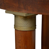 French mahogany gueridon table