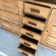 Renovated antique solid wood sideboard