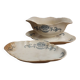 Saucière et soucoupe Longchamp